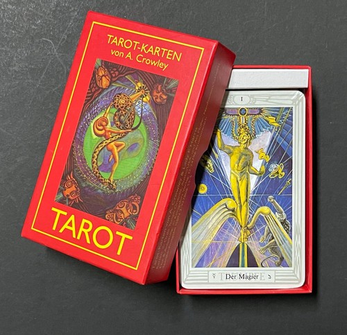 Red box aleister crowley thoth - box,