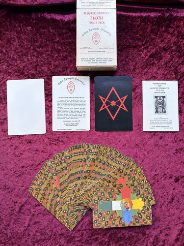 Aleister crowley thoth tarot - crowley,