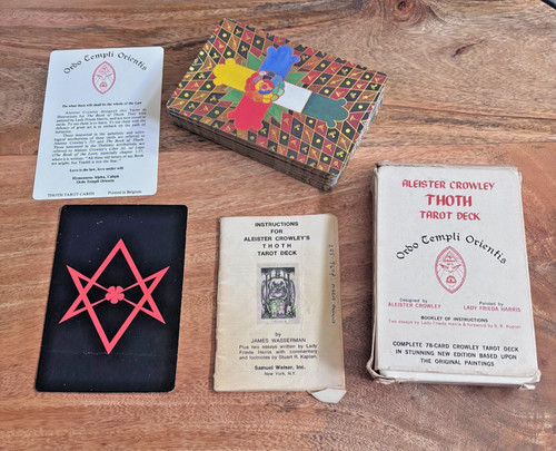 Aleister crowleys thoth tarot - thoth,