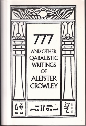 777 von aleister crowley - 777,