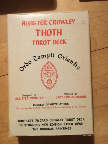Aleister crowley thoth tarot - aleister,
