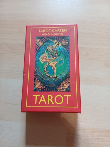 Tarot karten von crowley - karten, a.